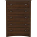 Fremont 5-Drawer Chest in Espresso