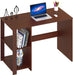 Cherry Desk with Shelves for Home Office