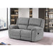 Vourdanman 65.4" Pillow Top Arm Reclining Loveseat with Footrest