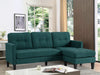 Green Convertible Sectional Sofa Set