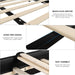 Queen Faux Leather Upholstered Platform Bed Frame