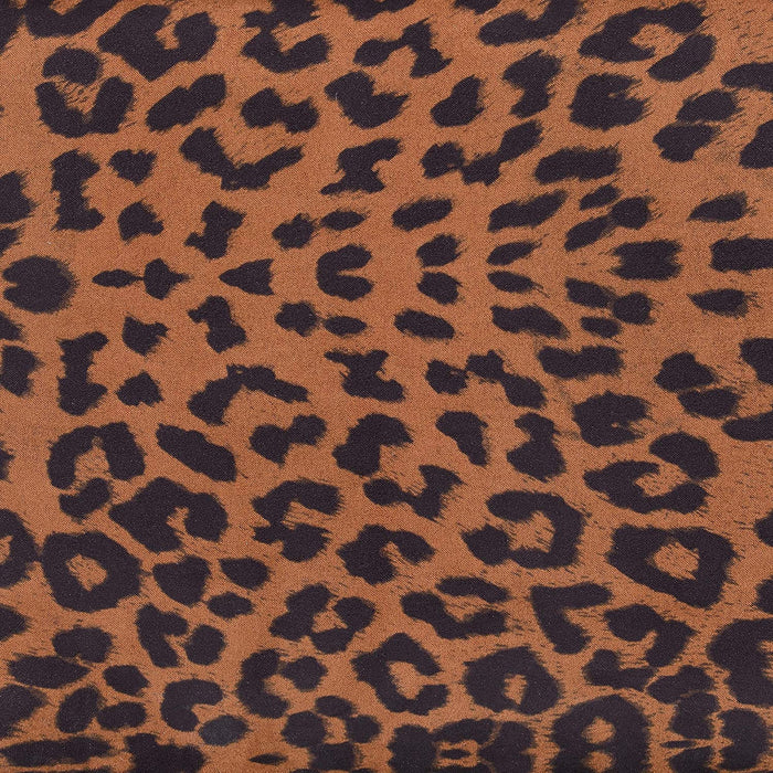 Leopard Print Storage Ottoman for 5Th Avenue