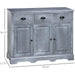 Cool Gray Kitchen Buffet Cabinet
