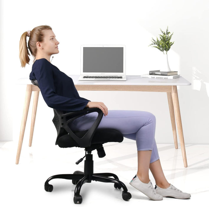 Adjustable Mesh Swivel Chair for Home Office