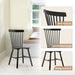 Black Windsor Spindle Chairs