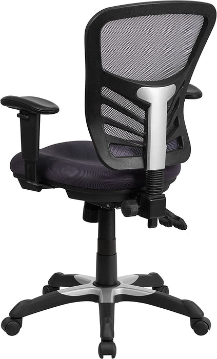 Adjustable Arm Mesh Executive Office Chair