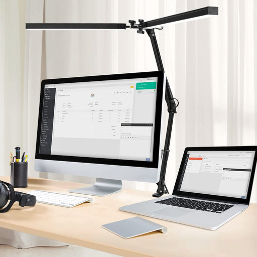 Swing Arm LED Desk Lamp - Eye-Caring