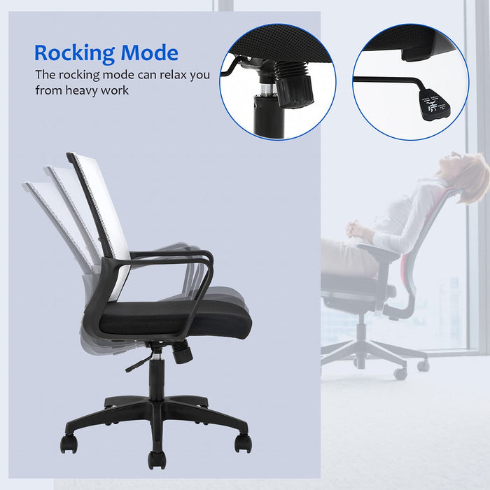 Ergonomic Mesh Office Chair with Lumbar Support