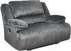 Signature Design by Ashley Clonmel Wide, Power Recliner, Charcoal Gray