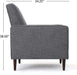 Grey Mid Century Modern Fabric Recliner Set