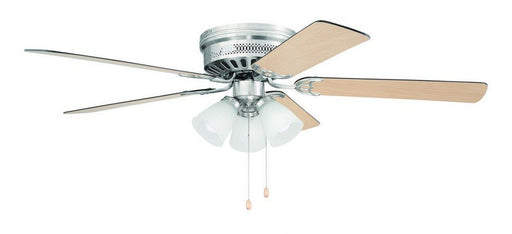 - 5 Blade Ceiling Fan with Light Kit-12 Inches Tall and 52 Inches Wide