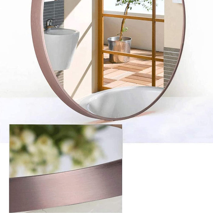 Round Wall Mounted Bathroom Mirror Makeup Dressing Mirror