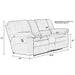 Courvevoie 81.5" Upholstered Reclining Loveseat with Storage Console