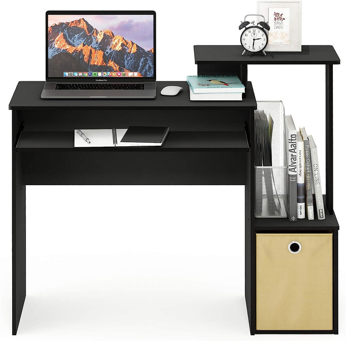 Black/Brown Econ Desk for Home Office
