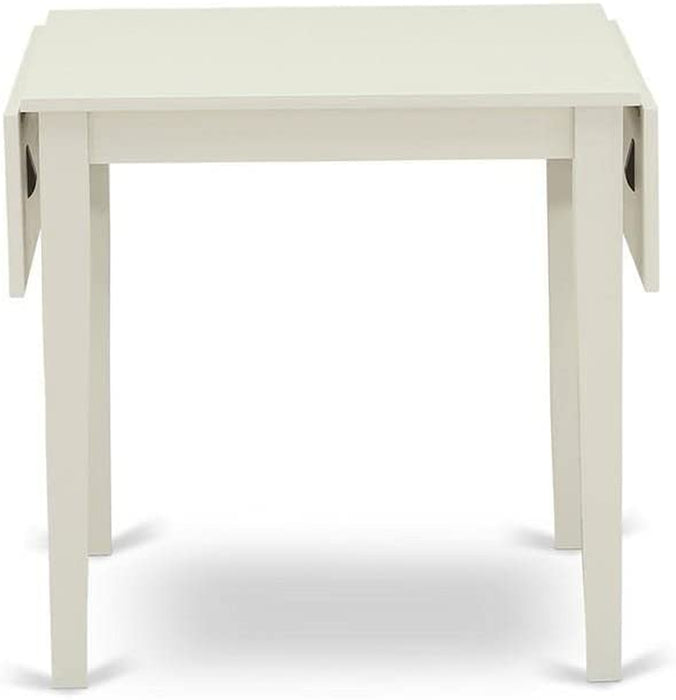 Linen White Wooden Kitchen Table