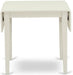 Linen White Wooden Kitchen Table