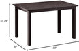 Dark Brown Andrew Dining Table