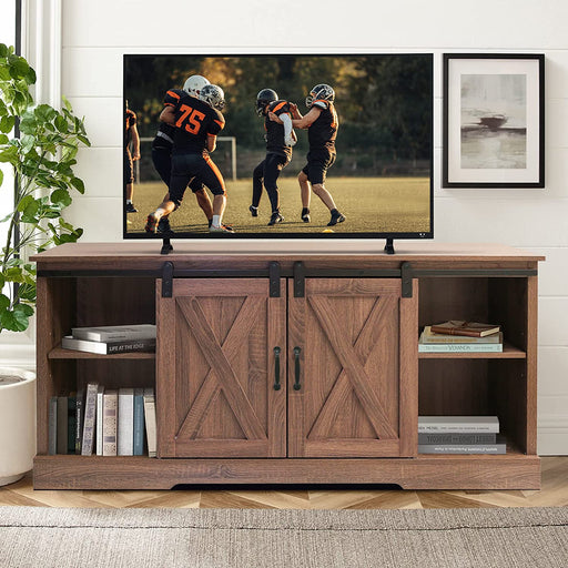 Barnwood TV Stand for 65-Inch Tvs