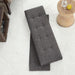 Charcoal Foldable Tufted Storage Ottoman Bench