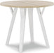 Ashley Grannen Modern White/Natural round Table