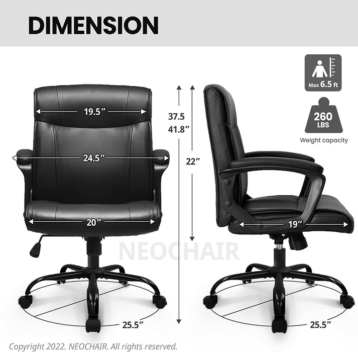 Ergonomic Office Chair with Lumbar Support