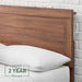 Delta Queen Wood Platform Bed Frame with Headboard