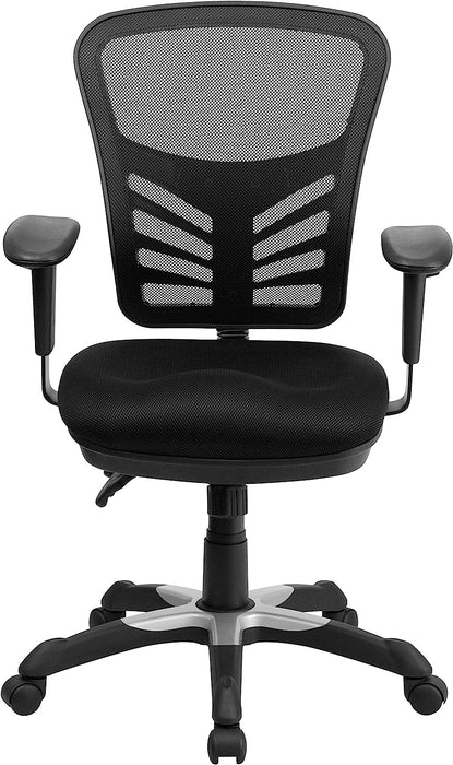 Adjustable Arm Mesh Executive Office Chair