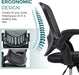 Ergonomic Swivel Task Chair for Home Office