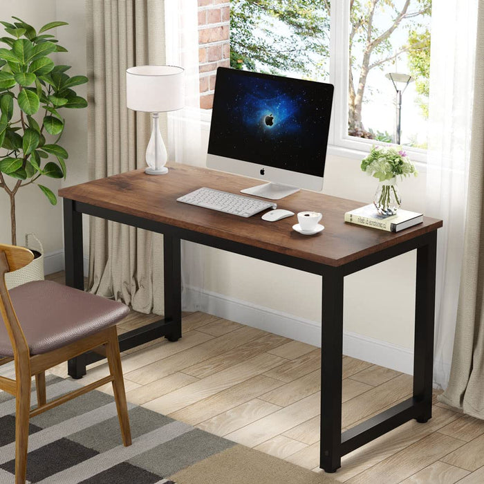 Rustic Brown Computer Desk for Home Office