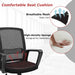 Ergonomic Mesh Office Chair with Armrests and Wheels