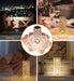 RGB Crystal Rose Diamond Table Lamp with Remote