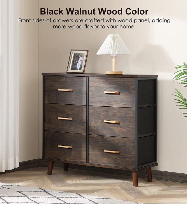 Dresser for Bedroom with 5 Drawers, Storage Drawer Organizer