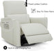 CHITA Power Recliner Swivel Glider Chair