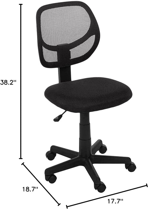 Adjustable Mesh Office Chair in Black