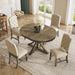 Retro Style 5-Piece Dining Table Set