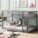 Twin Bunk Bed with Guardrails