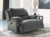 Signature Design by Ashley Clonmel Wide, Power Recliner, Charcoal Gray