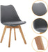 Grey Canglong Wood Chairs