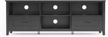 Wooden TV Stand with Storage for Large Tvs