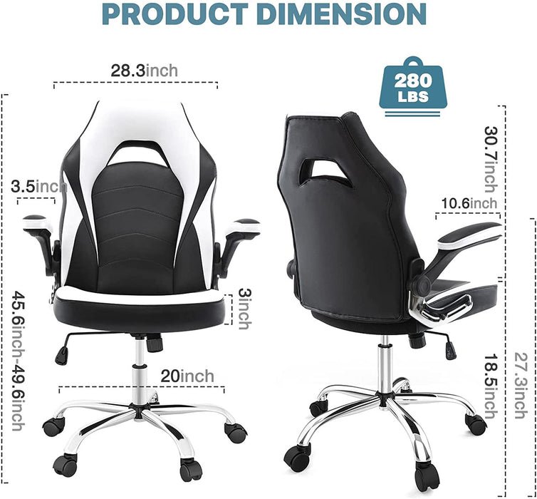 Ergonomic Swivel Chair with Lumbar Support