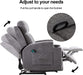 Manual Massage Recliner Chairs with Heat for Living Room