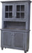 Modern Country Buffet and Hutch, 52", Midnight Blue