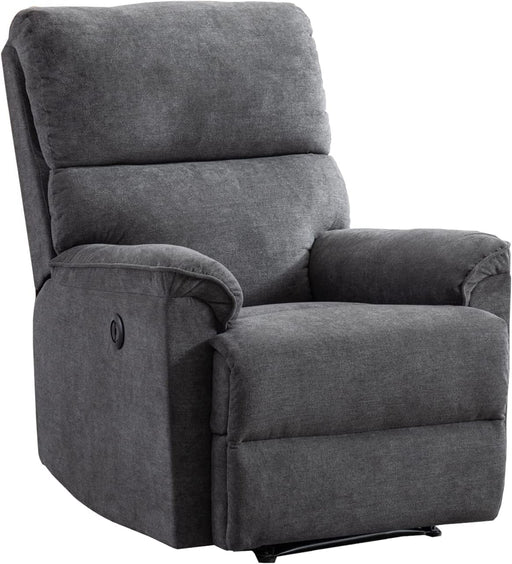 Power Recliner Chair, Electric, Breathable Fabric, Gray