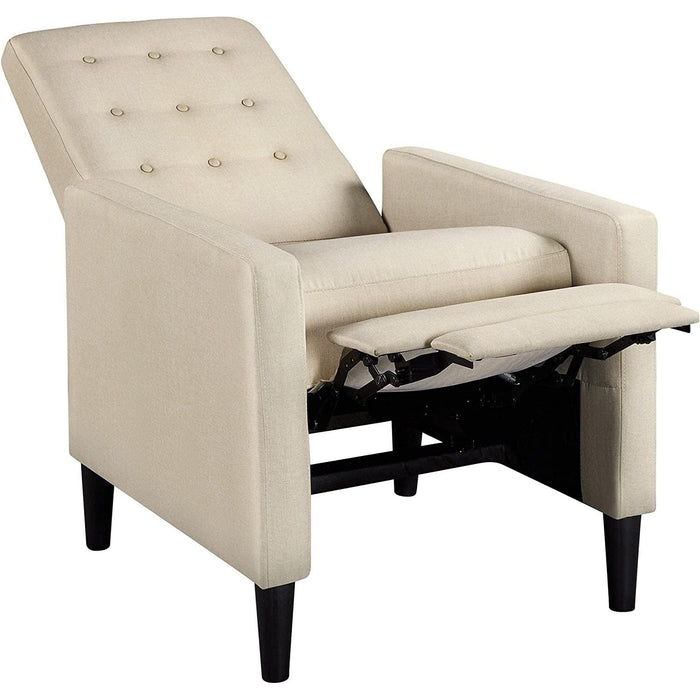 Fabric Recliner Chair Mid-Century Modern