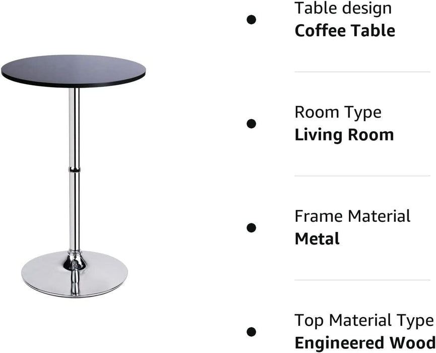 MDF Top Bar Table in Black