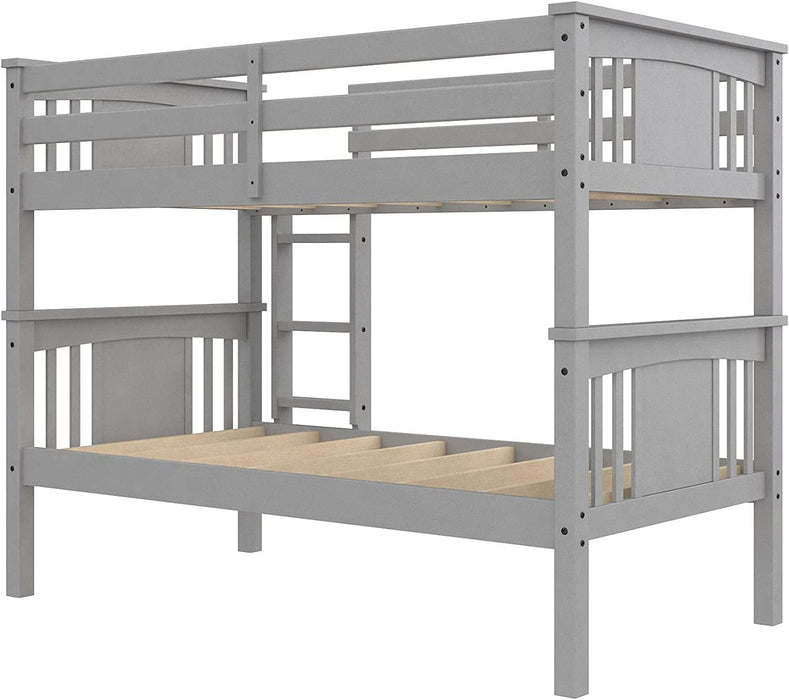 Dylan Kids Bunk Beds, Twin, White