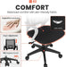 Ergonomic Swivel Chair with Lumbar Support