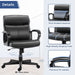 Ergonomic Mid-Back Office Chair with Lumbar Support