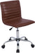 Brown Desk Chairs for Home Office, 14.4D X 18W X 30.5H