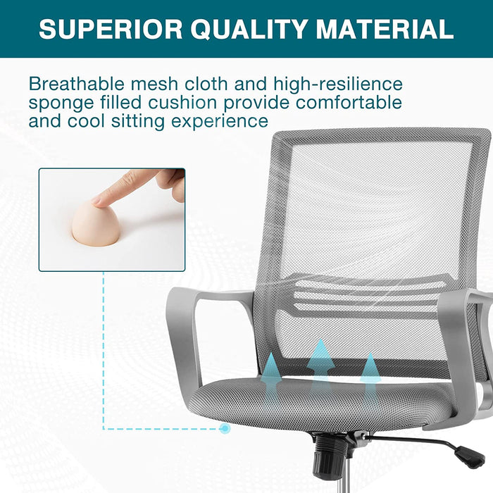 Ergonomic Mesh Office Chair with Adjustable Features